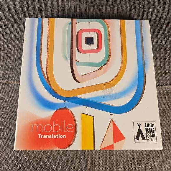 Djeco Other - Djeco Little Big Room Translation Wooden Mobile Contemporary Geometric Art‎